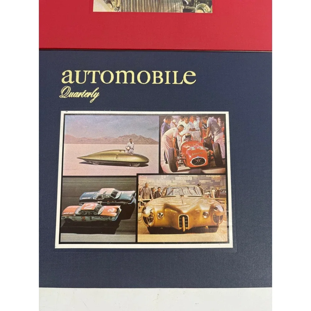 Automobile Quarterly Volume 1 Hardcover Book Set Nos 1-4 with Slipcase Vintage